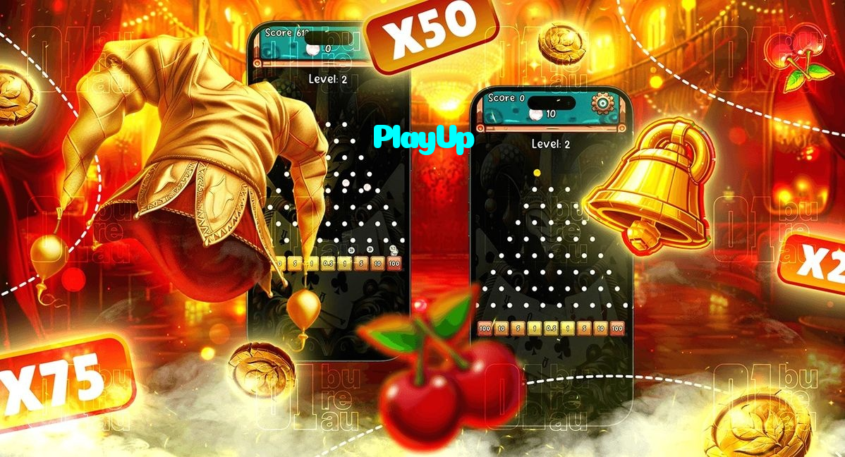 PlayUp خوش آمدید بونس +600% پیشکش موبائل ایپ کے پروموشن سیکشن میں دکھائی دیتی ہے۔
